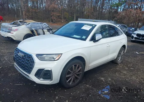 2022 Audi Sq5 Sportback Premium Tfsi Quattro Tiptronic из США, поврежденный, VIN WA114AFY6N2112254